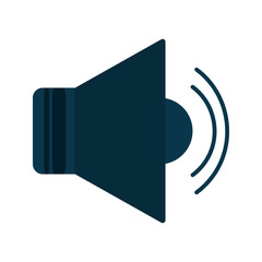 single speaker icon image vector illustration design