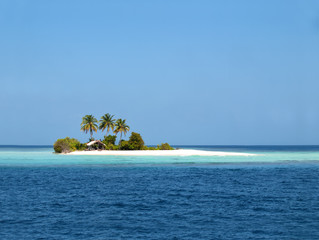 Idyllic Tropical Island at Maldives
