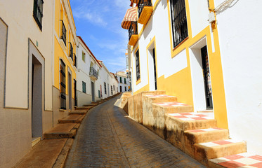 Calles de Alange, pueblos de Badajoz, España