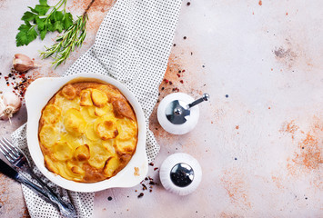 gratin from potato