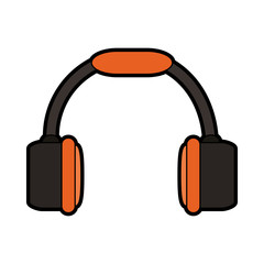headphones isolated icon image vector illustration design