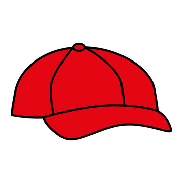 baseball cap isolated icon vector illustration design