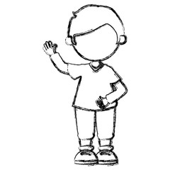 baseball player avatar character vector illustration design