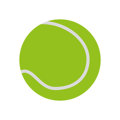 ball tennis related icon image vector illustration design