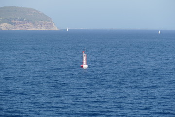 Fototapeta premium Balise en mer