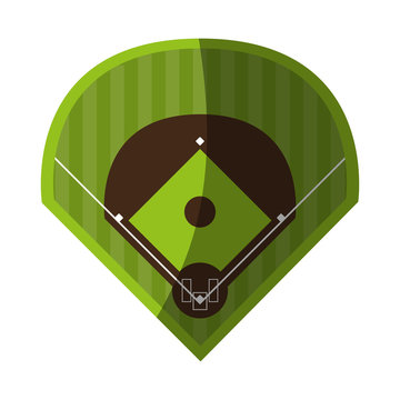 field baseball related icon image vector illustration design