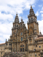 Fototapeta na wymiar Catedral de Santiago de Compostela / Cathedral of Santiago of Compostela. A Coruña. Galicia