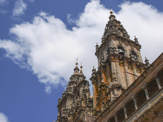 Fototapeta na wymiar Catedral de Santiago de Compostela / Cathedral of Santiago of Compostela. A Coruña. Galicia