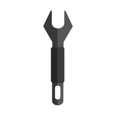 wrench tool icon image vector illustration design