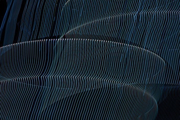 Lights in the night, abstract