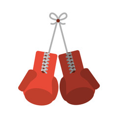 boxing gloves icon image vector illustration design