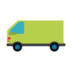 cargo truck icon image vector illustration design