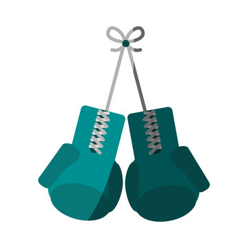 boxing gloves icon image vector illustration design