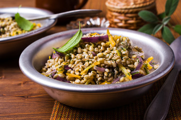 Boiled pearl barley