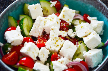 fresh greek salad