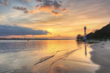 Leuchtturm Wittenbergen an der Elbe © sweasy