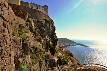Naklejka premium Rocca di Castelsardo