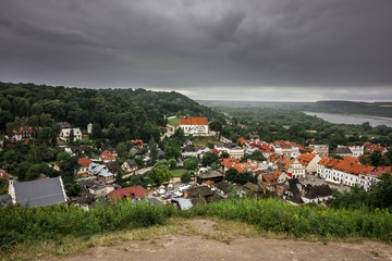 Kazimierz widok ze wzgórza