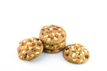 Cookies on isolated backgroud