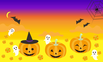 ハロウィーンのかぼちゃ