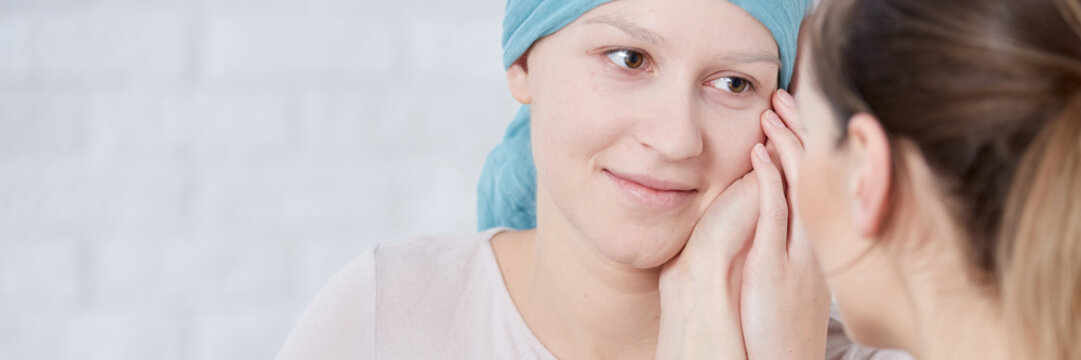 Woman after chemotherapy