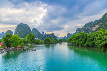 Guilin Lijiang beautiful natural scenery