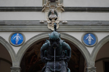 Fountain in Florence, Italy