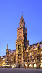 Fototapeta na wymiar New Town Hall in Munich. Germany
