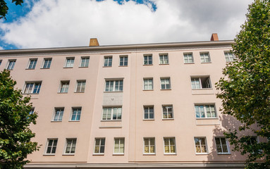 Fototapeta premium industrial apartment house at germany