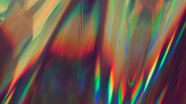 holographic foil texture. Multicolor surface and shiny background