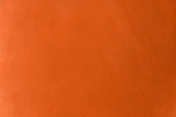 Orange leather texture and background