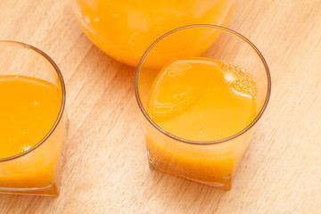 Fresh orange juice