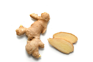 ginger isolated on white background
