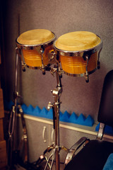 Fototapeta na wymiar Bongo drums