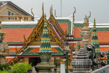 Fototapeta premium Wat Phra Kaew Temple, Bangkok, Thailand