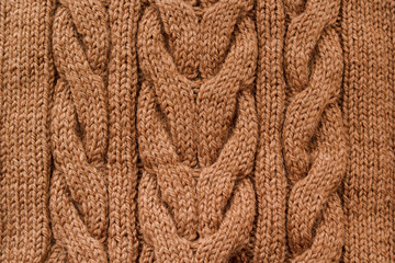 handmade knitted pattern