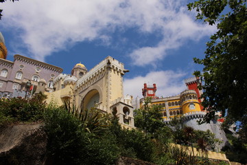 Fototapeta na wymiar Schloss in Sintra