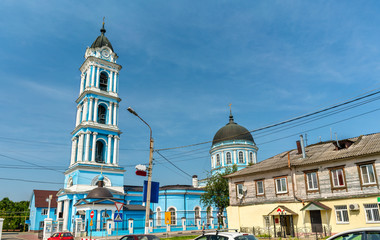 Obraz premium The Epiphany Cathedral in Noginsk - Moscow region, Russia