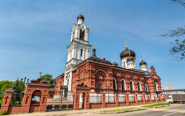 Fototapeta na wymiar The Church of the Theotokos of Tikhvin in Noginsk - Moscow Region, Russia