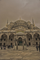 Naklejka premium Blue mosque 