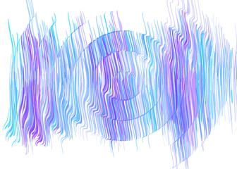 Blue wavy background