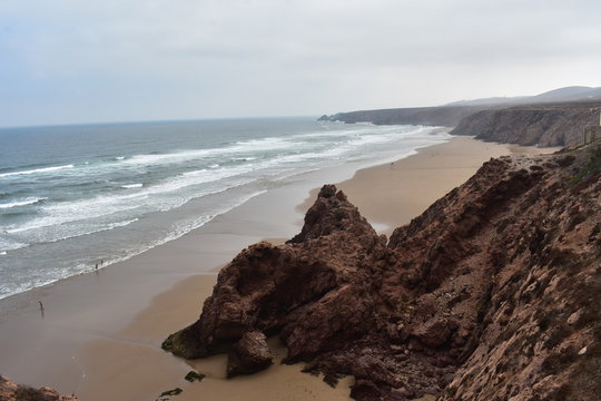 PLAGE DE MIRLEFT, MAROC