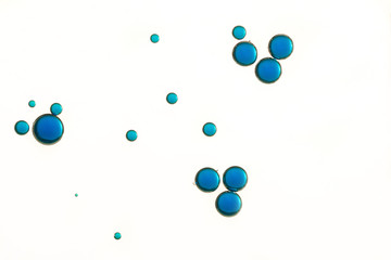Blue bubbles