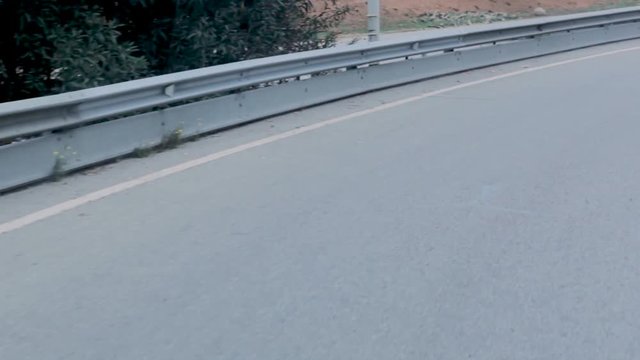 Driving on the road