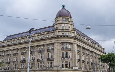 Amazing Hirsch building in Amsterdam