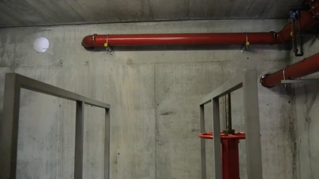 Fire extinguishing system piping