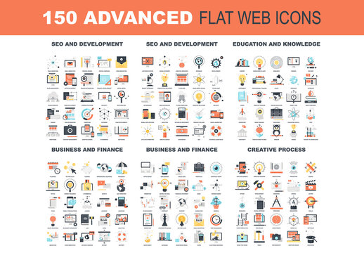 150 Colorful Icons 1 