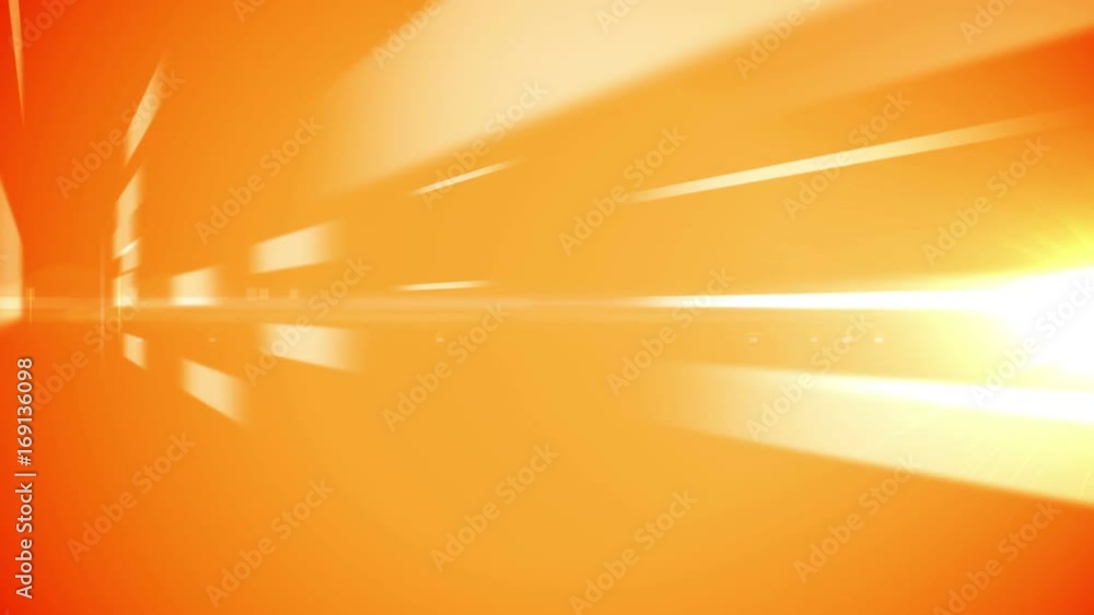 Poster orange lines background loopable.