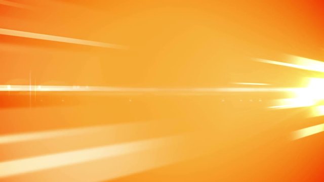 Orange loopable background with bright glowing lines.