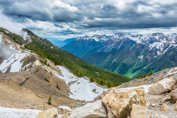 Mountains from Kicking Horse